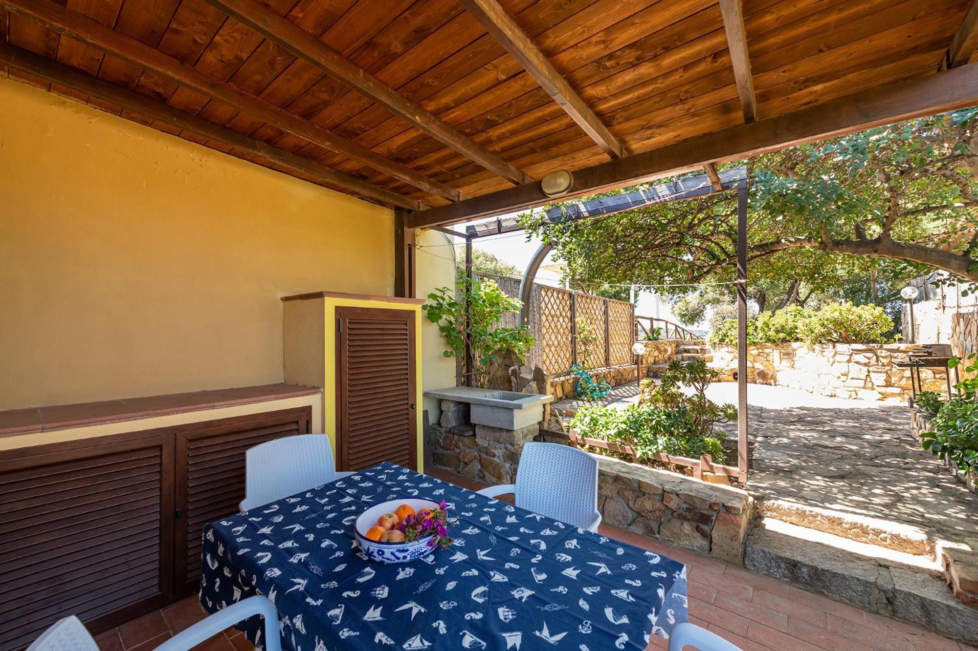 Villa Allegra Panoramica 150 Mt Dal Mare Villasimius Exterior foto