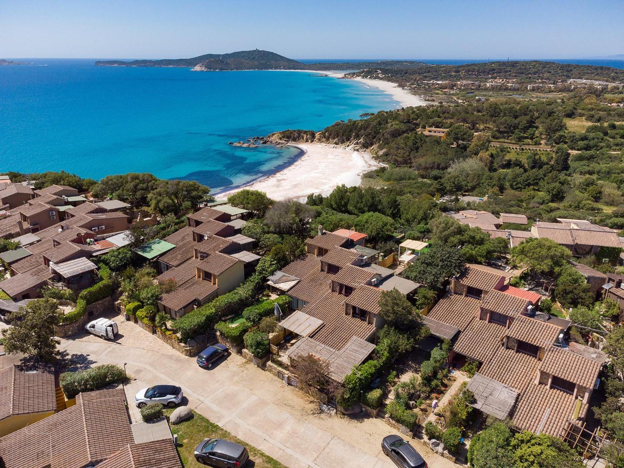 Villa Allegra Panoramica 150 Mt Dal Mare Villasimius Exterior foto