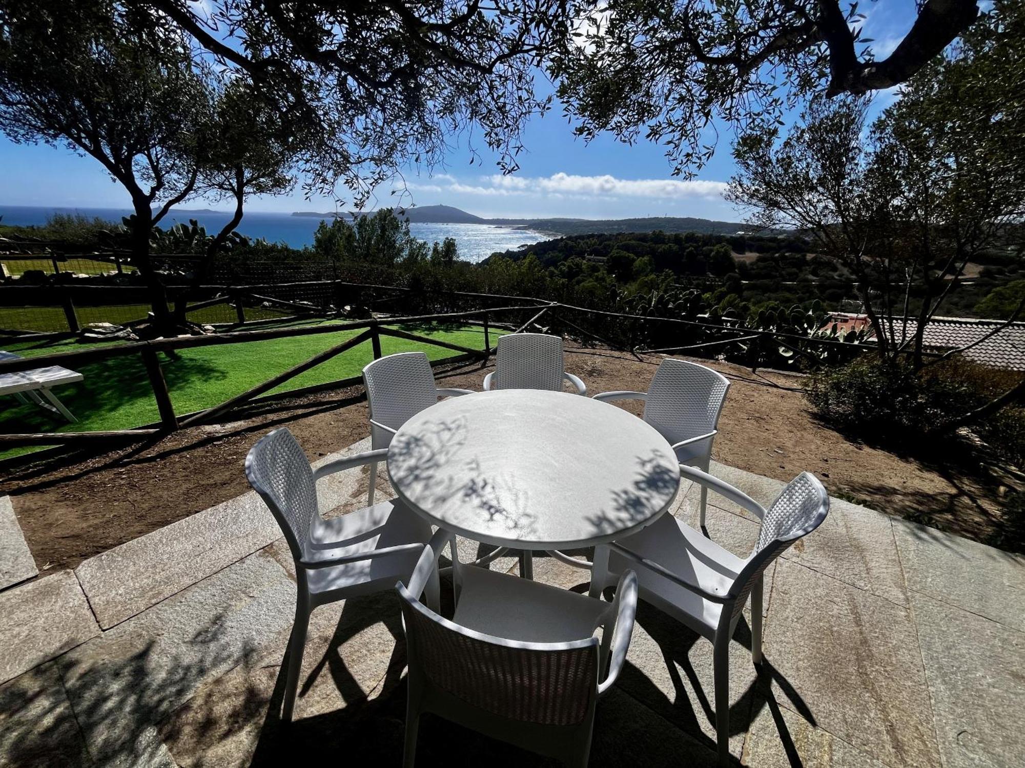 Villa Allegra Panoramica 150 Mt Dal Mare Villasimius Exterior foto